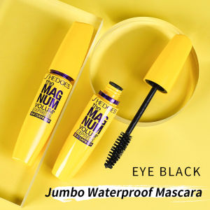 Waterproof Long Lash Mascara for Volume Curl and Natural Look | 24H Smudge-Proof | Patented Brush Head | Flawless Separation