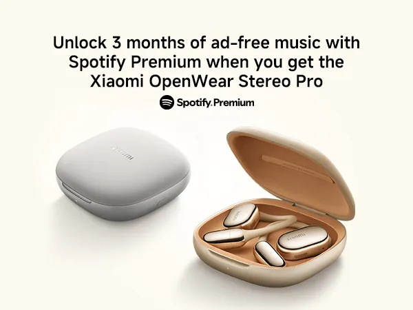 Xiaomi OpenWear Stereo Pro | Sand Gold – Premium Open-Ear Headphones