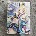 Genshin Impact Notebook Kirara Ganyu Nahida Dehya Yae Miko Shogun Raiden | FROST TEE. 