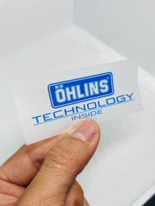 Tem Ohlins Technology Dán Bình Đâu Trong Suốt In Uv