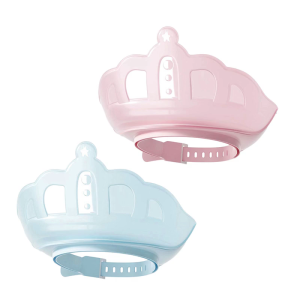 Water Proofing Baby Shampoo Shower Caps Adjustable Skin Friendly Cartoon Design Bathing Hat for Kids Bath Time