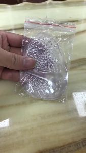 [Free Shipping] In-Stock Non-Slip Transparent Invisible Silicone High-Heel Insoles Thickened Anti-Wear Half-Size Pads For The Forefoot
