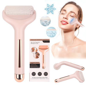 Face Roller Cool Ice Roller เครื่องนวดแบบใช้มือถือ Body Skin Face Roller เครื่องมือ Relief Neck Massager Lift Care Anti Massage