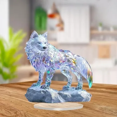 Modern Peacock Figure Blue Decor Elegant Decorative Home Decoration For Gift For Her Housewarming Gift Shelf