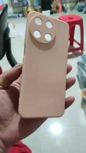 Casing Realme 11 NFC 4G Silikon Anti Jamur Square Suede Microfiber Soft Case Handphone