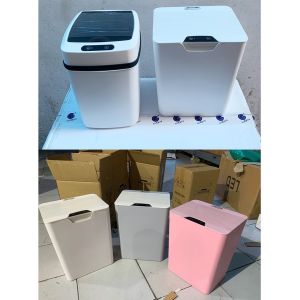 CHINTER ถังขยะเซ็นเซอร์อัตโนมัติAutomatic Sensor Trash Can ขนาด15ลิตร15ลิตร(เปิดด้วยการสั่นสะเทือน)