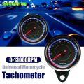 MSM-322 Motorcycle Speedometer Gauge LED Screen Tachometer DC 12V 1000 RPM Universal. 