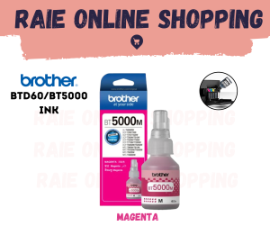 Genuine Brother BTD60BK / BT5000 Ink Bottles – Guaranteed Original & Authentic