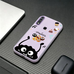 PBZZ Jelly color 2 in 1 Case for VIVO Y12 y11 2019 Y15 Y17 Y19 y12i phone casing hard case shockproof Cover new design aesthetic pink cute cartoon for girls GDHQKL2