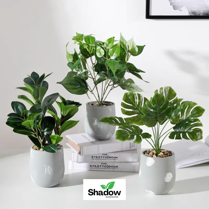 [LOCAL SELLER] Artificial plant / Fake small plant with Pot/ Artificial