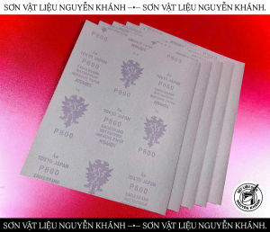 Giấy Nhám Nước KOVAX P800 Chà Mịn Sơn Matit Đánh Tinh Bề Mặt – Phân Loại 1 Tờ / 3 Tờ / 5 Tờ