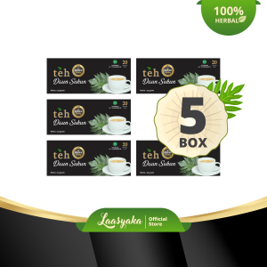 Teh Daun Sukun Premium Laasyaka (Dapat 5 Box)