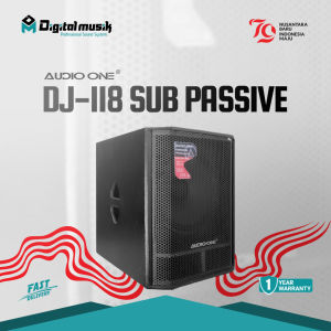 (PAKET MERDEKA 1) Speaker Subwoofer Speker Sound System Pasif AUDIOONE 15 & 18 Inch Kabel Speakon 10 Meter | DIGITAL MUSIK