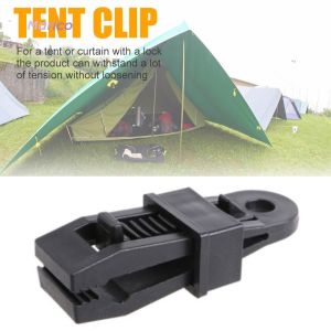 Plastic Outdoor Camping Tent Clamp Wind Rope Awnings Canopy Clip Accessories Tarp Clips Awning Clamps Multi-Purpose