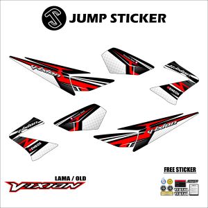Stiker striping vixion old - lama grafis variasi 015