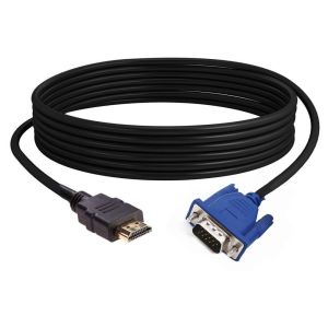 SUPERSTITION EFFLUENCE78SU6 1-5m 1080P Video Connector AV Adapter Cord Display Output HD-Compatible To VGA Converter Male to Male