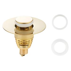 Chromes Sink Stoppers Replacement for Bathroom Portable Designs with Drain Strainer Fit Standard 25mm to 46mm Sinks
