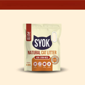 Nanovet® Syok Mineral Sand Natural Cat Litter