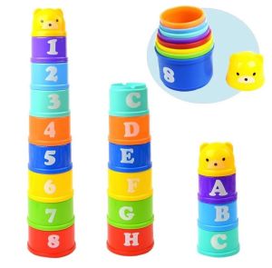 Mainan anak gelas susun bayi mainan edukasi anak gelas susun R-11