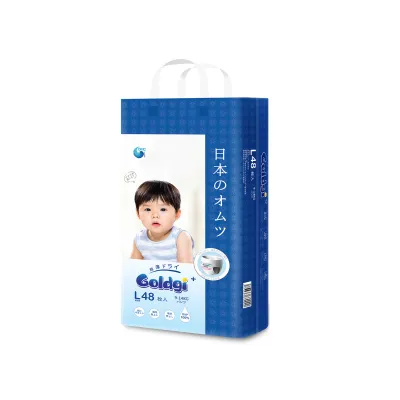 Bỉm Tã Quần Goldgi Cao Cấp Siêu Thấm Hút Chống Tràn Không Gây Hằn Đỏ Đủ Size M60 L48 XL44 XXL32 - Bibo Mart