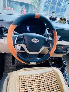 Bọc Vô Lăng Ô Tô SPARCO Tem Kim Loại Cao Cấp Size 38cm Cho Mọi Dòng Xe Nhiều Màu