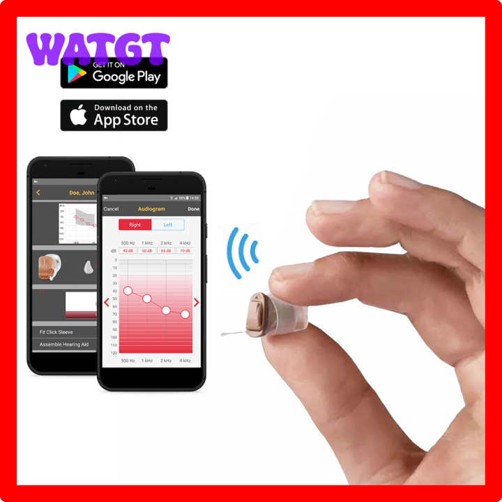 WATGT Siemens Rexton Mini Invisible Hearing Aids 8 Channel Programmable