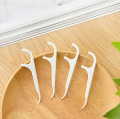 50 Pcs Floss Stick Dental Floss Picks Biodegradable Dental Picks for Teeth Cleaning, Plaque Remover. 