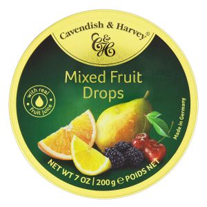 Cavendish & Harvey Mixed Fruit Green Drops น้ำหนัก 200 กรัม Exp.05/10/26