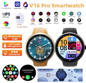 HIWatch PRO V16 Pro Smart Watch Mens Smart Watch Bluetooth Watch Heart Rate Monitor Waterproof Fitness