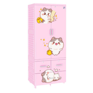 Tủ nhựa Louis 2 tầng QUI PHÚC tủ treo quần áo kích thước lớn chắc chắn tiện dụng an toàn