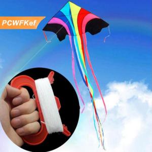【PCWFKef】 Xiale Dây Diều Bay Thể Thao Ngoài Trời 50M Với Bộ Dụng Cụ Bảng Cuộn Hình Chữ D