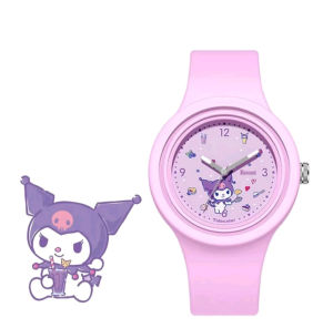 Jam Tangan Anak Perempuan Karet Karakter Cute FREE Baterai Cadangan
