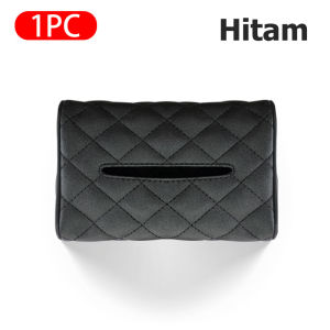 SEAMETAL Tempat Tisu Mobil / Kotak Tissue Kulit Mobil Gantung Car Visor Box Mewah Estetik Hiasan Universal