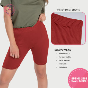 Zeneya Biker Short Shorts Collection For Women plain high waist soft skinny stretchable boyleg yoga cycling running gym exercise workout jogging cotton shorts trendy basic casual activewear sportswear outfit for ladies