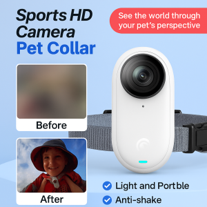 Magnetic Thumb Sports Camera 360 Action Durable Camera Portable  HD Travel Vlog Camera