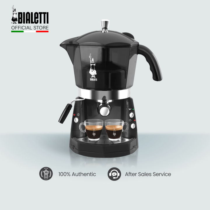 Bialetti Mokona Coffee Capsules Machine CF40 Manual Trio Espresso