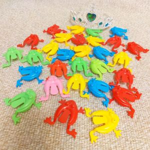 MAINAN HABITAT KATAK LONCAT/KLASIK/JADUL LUCU MAINAN KOLEKSI LUCU BAHAN PLASTIK TEBAL