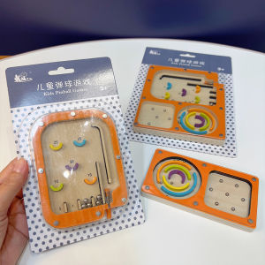 Đồ chơi gỗ tương tác giải trí Pinball 3 trong 1 rèn luyện kĩ năng khéo léo cho bé