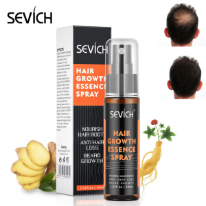 Sevichเซรั่มการเจริญเติบโตของเส้นผมสเปรย์ที่มีสารสกัดจากขิงเอสเซ้นส์สำหรับการเจริญเติบโตของเส้นผม