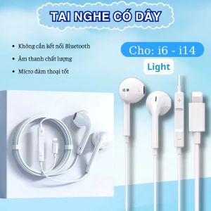 Tai Nghe Có Dây Nhét Tai Type C/Light - Có Micro Cực Tốt - Điều Chỉnh Âm Lượng Bass Hay - Không Lọt Âm Thanh  U1