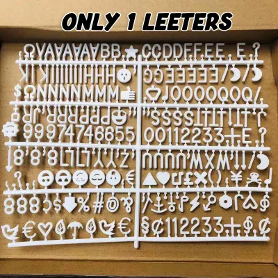 Felt Letter Board Wooden Frame Changeable Symbols Message Boards for Home Office Shop Teaching 10x10 Inch
