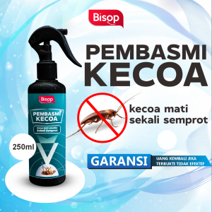 BISOP ANTI KECOA PENGUSIR KECOA RACUN PEMBASMI KECOA 250ml
