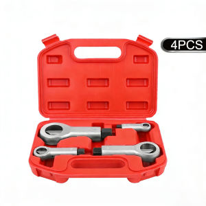 4Pcs Bolt Nut Splitter Cutter - 9-27mm Broken Seized Screw Remover Tool Kit