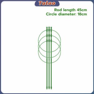Talao Climbing Vine Flower Stand Flower Plant Support Rod Frame Dill 45cm 60cm Gardening Supplies