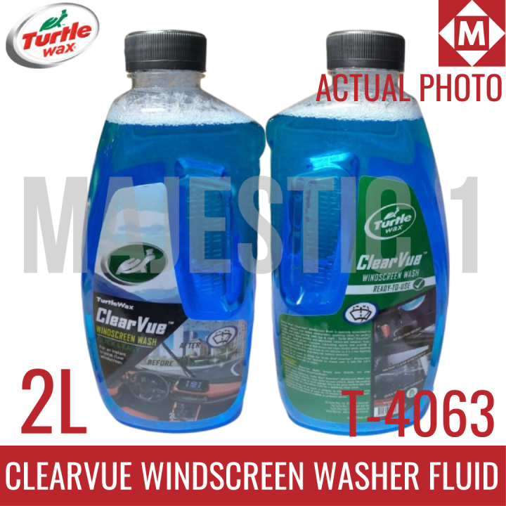 Turtle Wax ClearVue Windscreen Washer Fluid T4063 / 2L Lazada PH