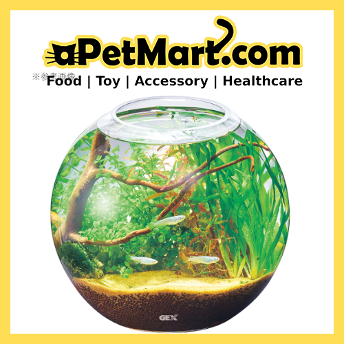 GEX Glass Aquarium Sphere Fish Tank 4.5L Lazada Singapore