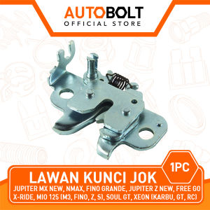 Lawan Kunci Jok Dalam Jupiter MX Z Burhan Robot New 115 135 & Xeon RC GT & Free Go & NMAX 150 155 & Fino Grande 125 & Mio M3 Fino Z S & Soul GT & X Ride Engsel Dudukan