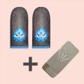 Bao Tay Chơi Game Sợi Bạc Ghost Fire Logo Phát Sáng Mẫu Mới Nhất 2023 - Bao Tay Cacbon. 