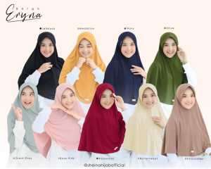 BERGO ERYNA SHEINAHIJAB  BERGO DAILY MATERIAL JERSEY PREMIUM