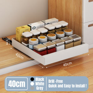 Easyhome.sg Built in Kitchen Cabinet Pull Out Basket / Dish Bowl Rack
